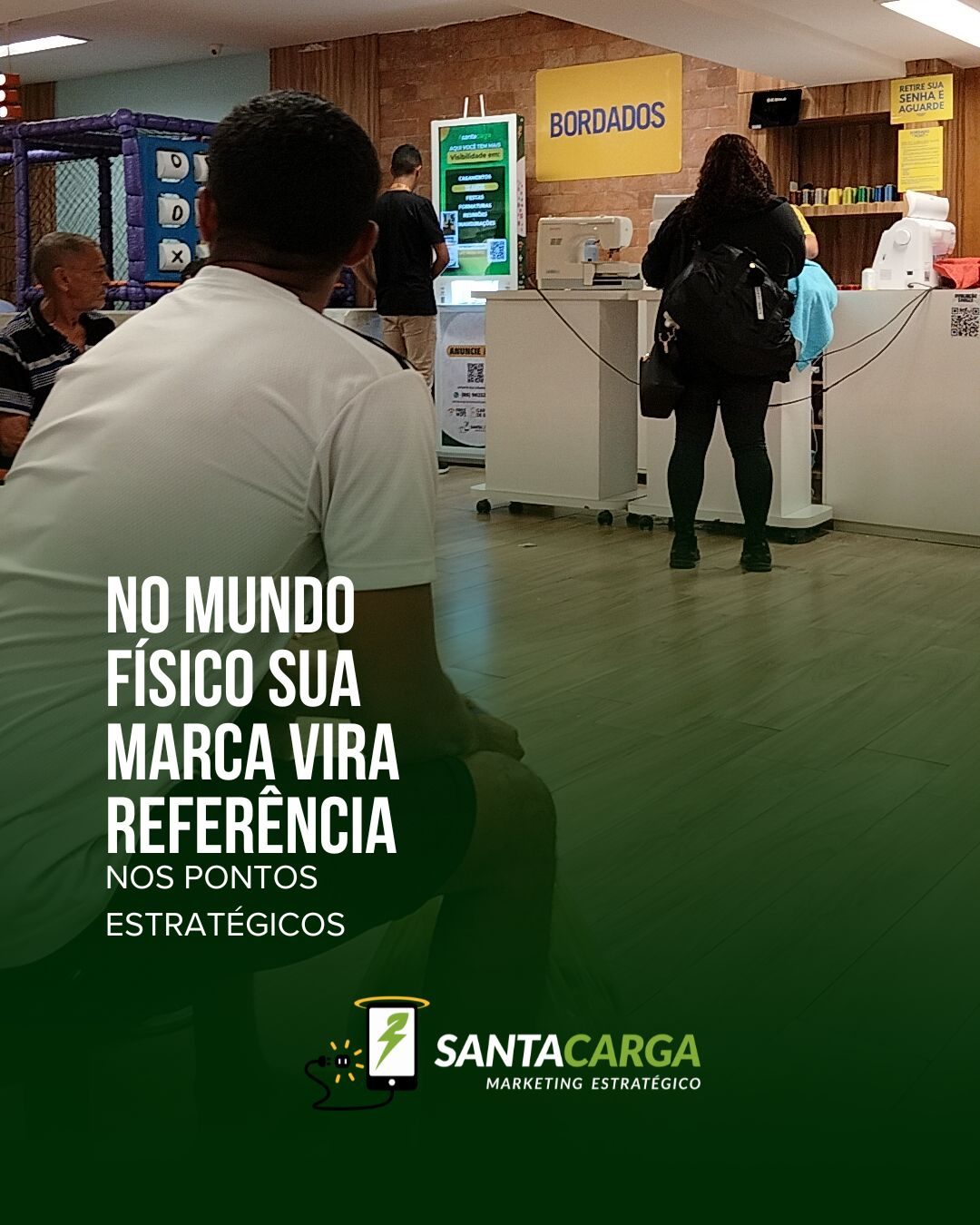 Santa Carga no Instagram